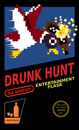 The Ink Whiskey Entertainment Flask