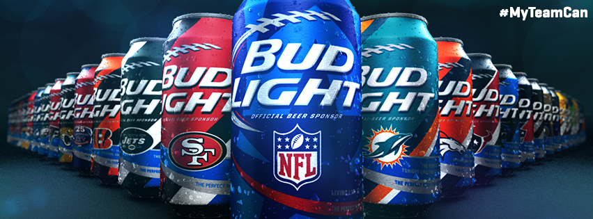Bud Light cans. drinkawaste.com. 